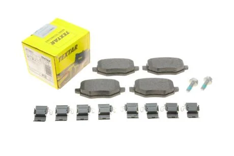 Колодки гальмівні (задні) Citroen C4/Peugeot 2008 18- (TRW) TEXTAR 2619801