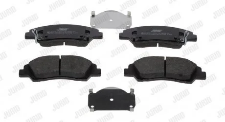 HYUNDAI Тормозные колодки передн.Elantra,Matrix Jurid 573691J