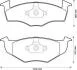 VW Тормозные колодки передн.Golf III, Polo 95- Jurid 571915J (фото 1)