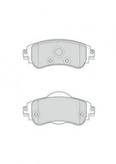 CITROEN Торм.колодки передн. C4 09- Jurid 573399J