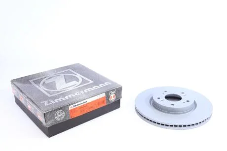 Диск тормозной (передний) Honda Civic IX R16 (293x25) (с покрытием) (вент) ZIMMERMANN 280.3189.20
