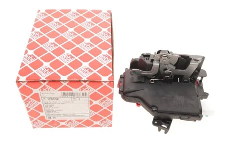 Замок двері задн Лів SKODA FABIA II, OCTAVIA II VW GOLF PLUS, GOLF PLUS V, GOLF V, GOLF VI, JETTA III, TOUAREG, TOURAN 10.02-05.15 FEBI FEBI BILSTEIN 178832