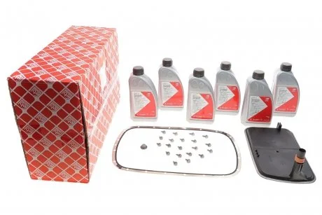 Комплект для заміни оливи АКПП BMW 3 (E46)/5 (E39)/X3 (E83) 2.5-3.0d (с прокладкой) (5 ст) FEBI BILSTEIN 176873