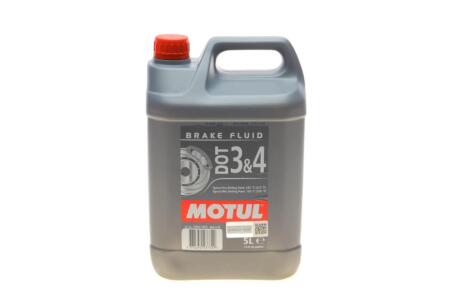 Рідина гальмівна DOT 3&4 (5L) (104247) MOTUL 807906