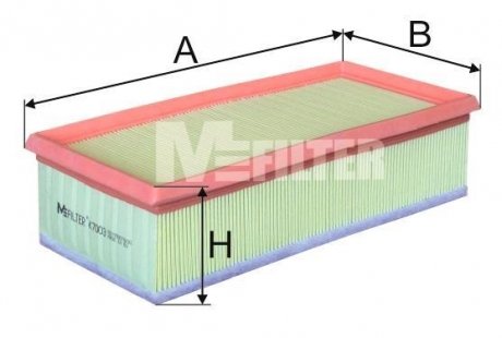 Фільтр повітряний Avensis/Corolla 2.0-2.2 05-09 MFILTER M-FILTER K 7003