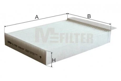 Фільтр салону Suzuki Splash 08- MFILTER M-FILTER K 9107