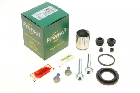 Ремкомплект супорта (заднього) Kia Carens 13- (d=38mm) (Mobis) (+поршень/направляюча) SuperKit FRENKIT 738056