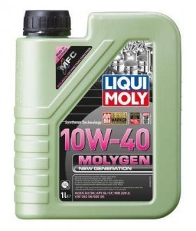 Масло моторное Molygen New Generation 10W-40 1Л LIQUI MOLY 9955