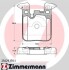 Колодки тормозные (задние) BMW 1 (F20/F21)/3 (F30/F31/F34) 11- (Brembo) B37/B47/N13/N47/N55 ZIMMERMANN 25029.170.1 (фото 1)