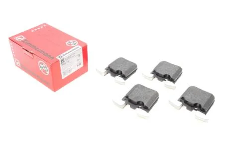 Колодки гальмівні (задні) BMW 1 (F20/F21)/ 3 (F30/F31/F34) 11- (Brembo) B37/B47/N13/N47/N55 ZIMMERMANN 25029.170.1