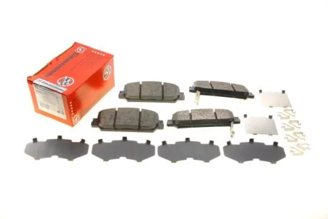 Колодки гальмівні (передні) Honda CR-V V 17- (Advics) ZIMMERMANN 22620.170.1