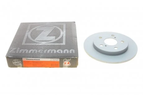 Диск тормозной (задний) Toyota Auris/Corolla 06- (259x9) ZIMMERMANN 590.2811.20