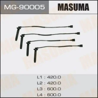 Провід високовольтний (комплект) Subaru 1.6, 2.0 (MG-90005) MASUMA MG90005