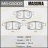 Колодка тормозная MASUMA MSC2005 (фото 1)