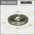 Диск тормозной (Кратно 2 шт) MASUMA BD3209 (фото 1)