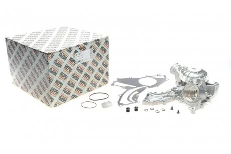 Насос охолоджуючої рідини, з ущільненням MERCEDES CLS (C218), CLS SHOOTING BRAKE (X218), E (A207), E (C207), E T-MODEL (S212), E (W212), G (W463), GL (X166), GLE (C292) 4.7/5.5 02.11-04.20 HEPU P1573