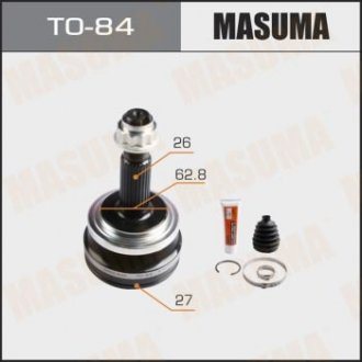 ШРУС наружный Toyota RAV 4 (05-12) (нар 26/вн 27) MASUMA TO84