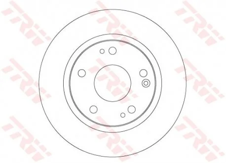 Тормозной диск TRW DF6704