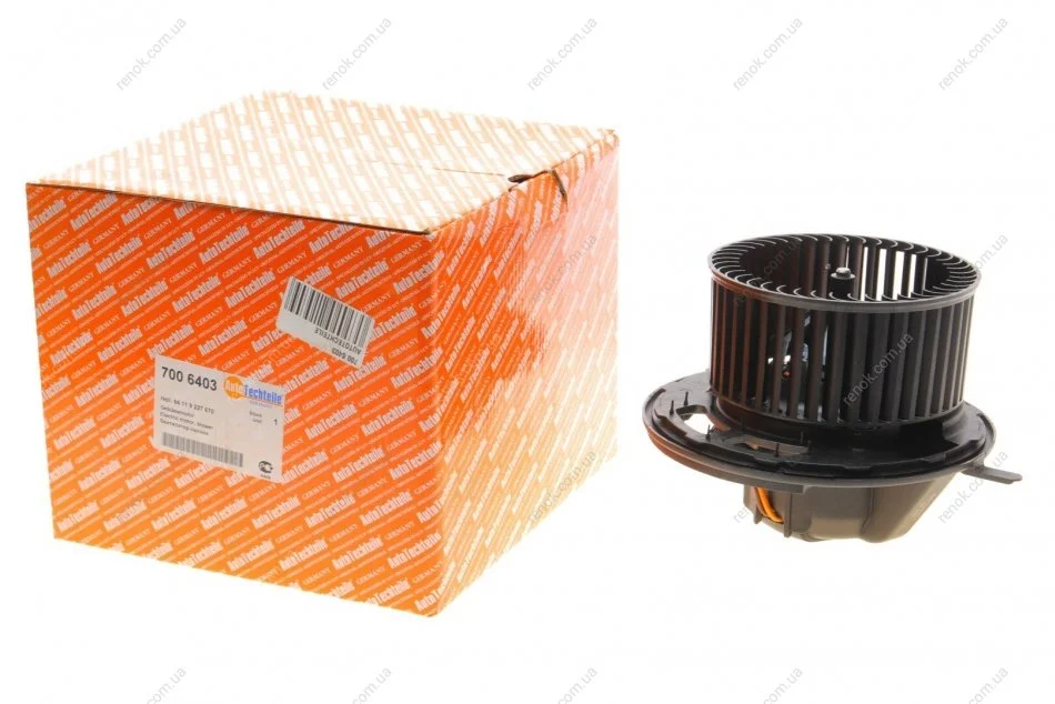 Моторчик печки BMW 1 (E82/E87/E88)/3 (E90/E91/E92/E93)/X1 (E84)/X3 (F25)/X4 (F26) 1.6-4.4 AUTOTECHTEILE 700 6403 (фото 1)