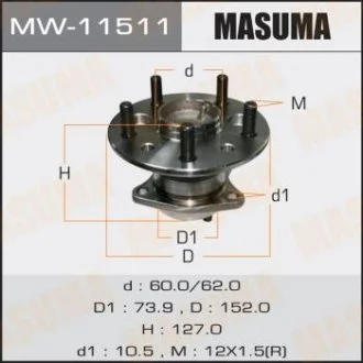 Маточина колеса (MW-11511) MASUMA MW11511