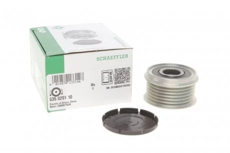 Шків генератора Renault Megane IV 1.6 16V 16- INA 535 0291 10