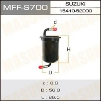 Фильтр топливный MASUMA MFFS700