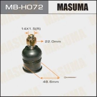 Опора шаровая MASUMA MBH072