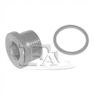 FISCHER OAS121 Масляная пробка M22x1.5 L=10 M22x1.5 L=10 мм SW12 imbus (OE - 10263450,60573441) Fischer Automotive One (FA1) 257.826.011 (фото 1)