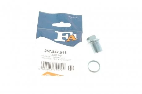 Пробка піддону + ущільнювач FA1 Fischer Automotive One (FA1) 257.847.011