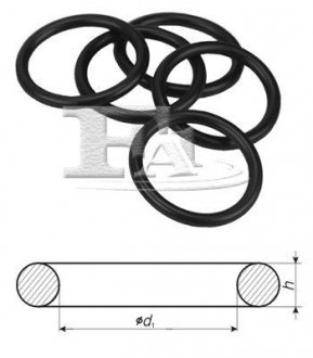 FISCHER Уплотнительное кольцо 18,64x3,53 (и н-р 198.420) Fischer Automotive One (FA1) 543.870.100