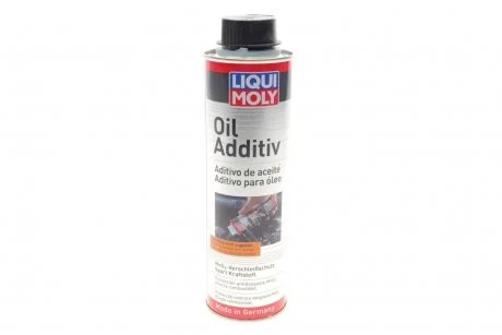 АНТИФРИКЦІЙНА ПРИСАДКА ДО МОТОРНОЇ ОЛИВИ З MoS2 OIL ADDITIV 0,3Л LIQUI MOLY 2500 (фото 1)