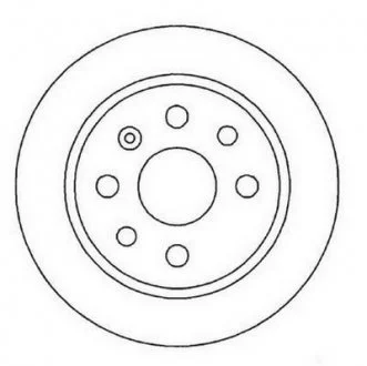 OPEL Диск тормозной задний Vectra B 95- 270 10 8 Jurid 561961JC