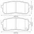 HYUNDAI Тормозные колодки задн. ix55,KIA Jurid 572596J (фото 1)