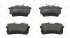 Колодки гальмівні дискові задні AUDI A2 (8Z0) 00-05|SEAT TOLEDO III (5P2) 04-09|VW GOLF V (1K1) 03-10 CHAMPION 573682CH (фото 2)