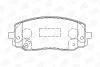 Колодки тормозные дисковые передние HYUNDAI i10 I (PA) 07-|KIA PICANTO I (SA) 04 CHAMPION 572526CH (фото 1)