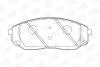Колодки тормозные дисковые передние KIA SORENTO I (JC) 02-11|MAZDA 626 II (GC) 8 CHAMPION 572511CH (фото 1)