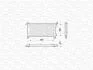 Радиатор OPEL CORSA B 1,0 12V-1,2 16V 96 [] MAGNETI MARELLI 350213776000 (фото 1)