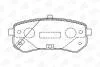 Колодки тормозные дисковые задние HYUNDAI i10 I (PA) 07-|KIA PICANTO I (SA) 04-1 CHAMPION 572527CH (фото 1)