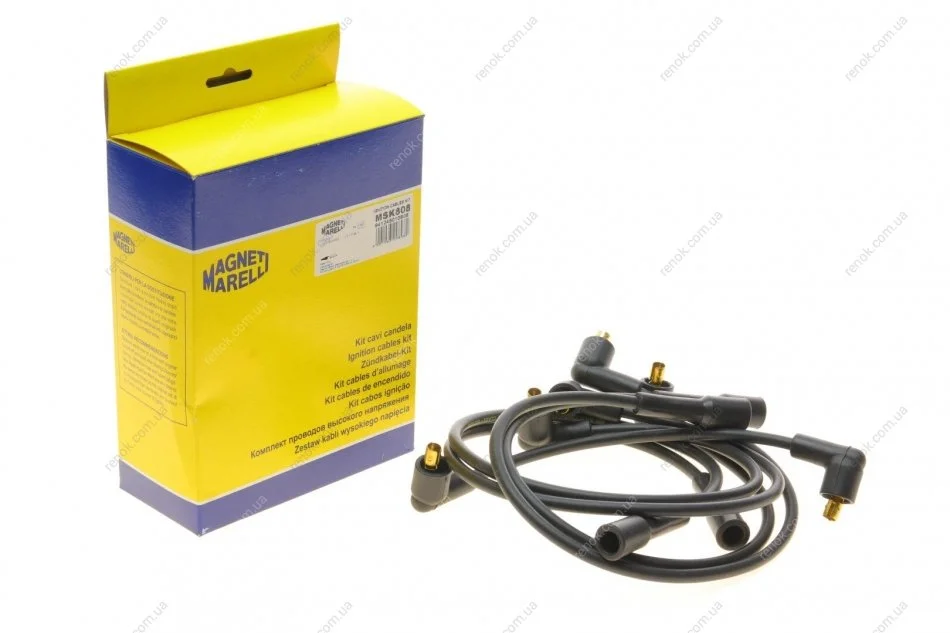 Проводи запалювання Lada 110/111/Samara 87-06 (к-кт) (MSK808) MAGNETI MARELLI 941245010808 (фото 1)