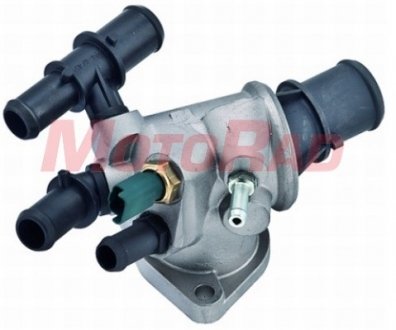 Термостат системи охолодження (88°C, в корпусі) ALFA ROMEO 147, 156, 166 FIAT BRAVA, BRAVO I, BRAVO II, DOBLO, MAREA, MULTIPLA, STILO LANCIA LYBRA, THESIS 1.9D/2.0D/2.4D 03.96- MOTORAD 984-88K