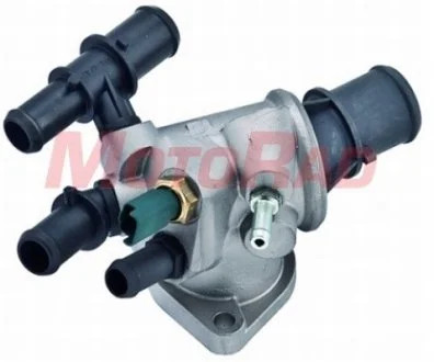 Термостат системи охолодження (88°C, в корпусі) ALFA ROMEO 147, 156, 166 FIAT BRAVA, BRAVO I, BRAVO II, DOBLO, MAREA, MULTIPLA, STILO LANCIA LYBRA, THESIS 1.9D/2.0D/2.4D 03.96- MOTORAD 984-88K