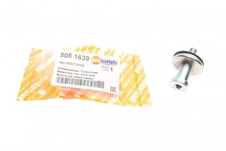 Петля дверей (передніх) Dacia Duster/Logan/Sandero 06- AUTOTECHTEILE 505 1639