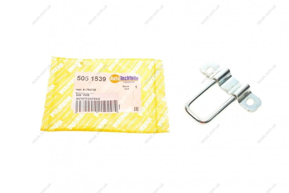 Петля дверей (задній/верхня) Fiat Doblo 00-16 AUTOTECHTEILE 505 1539 (фото 1)