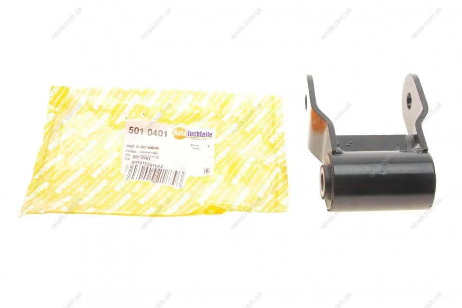Кронштейн крепления рессоры (серьга) Renault Master 10- FWD AUTOTECHTEILE 501 0401 (фото 1)