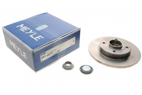 Диск тормозной (задний) Citroen C4 II/Peugeot 308 08- (249х9) (+ABS) (с подшипником) MEYLE 11-15 523 4103