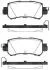 Колодки гальмівні диск. задн. (Remsa) Mazda Cx-5 2.0 11-,Mazda Cx-5 2.2 11- (P14073.00) WOKING P1407300 (фото 1)