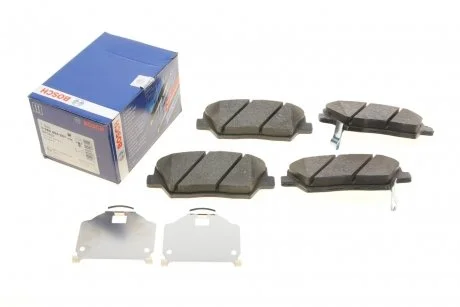 Колодки гальмівні (передні) Hyundai Elantra 10-/ i30 11-/ Kia Ceed 12- BOSCH 0986494981