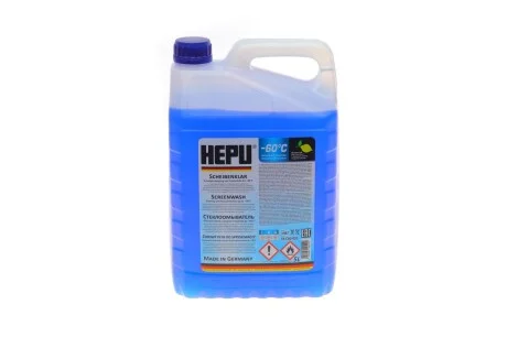 Омыватель стекла зима (5L) (-60°C) HEPU SK-C60-005