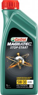 1л Magnatec STOP-START 5W-30 A3/B4 Масло синт. BMW Longlife-01, MB-Approval 229.3, Renault RN 0700 / RN 0710, VW 502 00 / 505 00 CASTROL MSS53AB-12X1