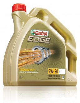 4л EDGE Titanium 5W-30 LL Олія синт. ACEA C3, LL-01, MB-Approval 229.31/229.51, VW 504 00/507 00 CASTROL EDG53L-4X4